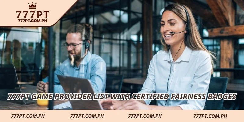 777PT game provider list with certified fairness badges