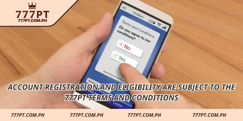 Account registration and eligibility are subject to the 777PT terms and conditions
