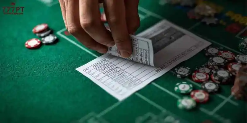          This image illustrates how multiple selections are combined into a single betting slip.