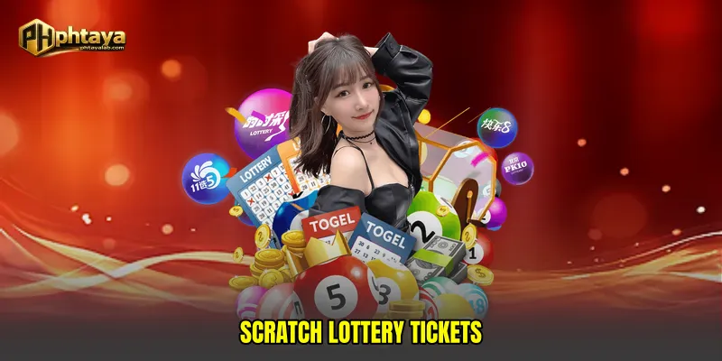 Scratch lottery tickets